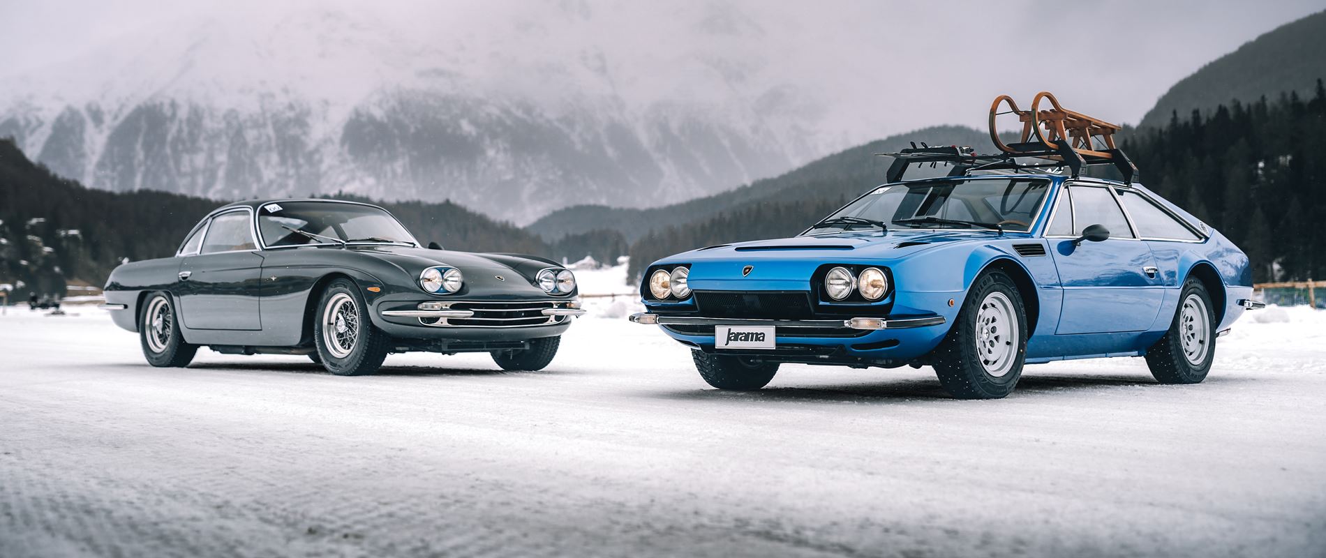 Automobili Lamborghini s history on the ice in St Moritz