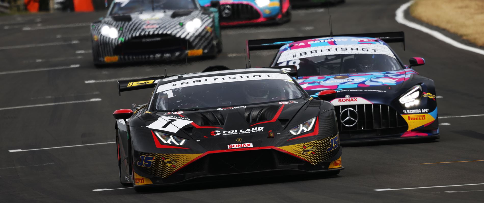 Lamborghini claims first British GT victory of the season at Oulton Park