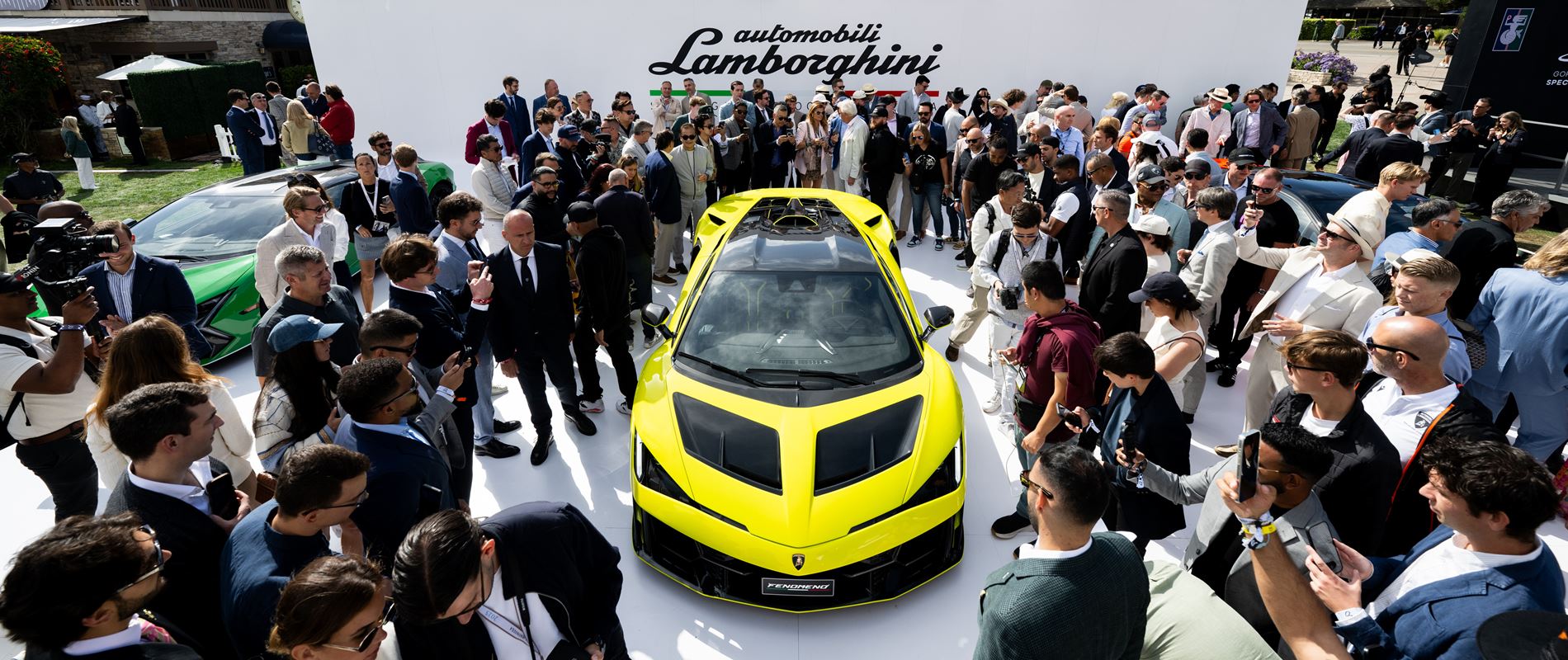 Automobili Lamborghini Unveils Fenomeno a New Limited Production Masterpiece at The Quail A Motorsports Gathering