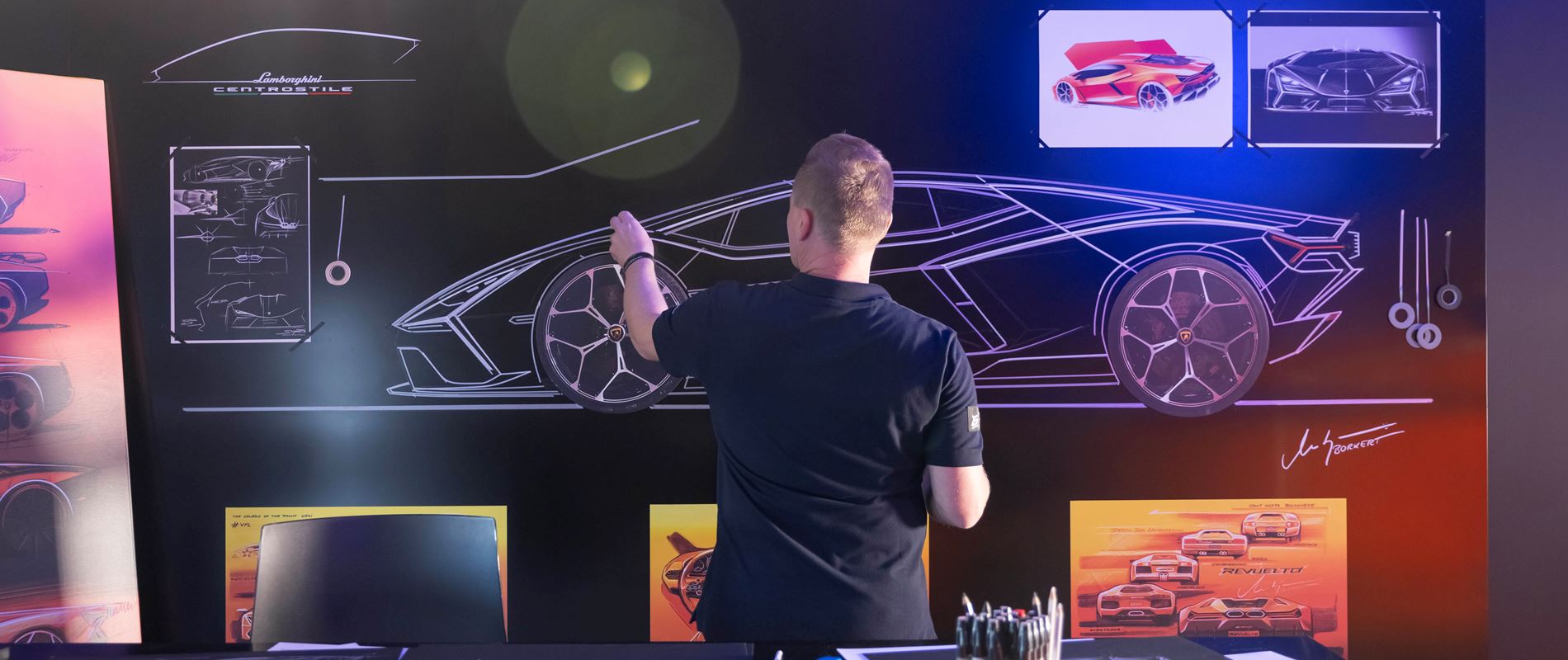 The Lamborghini Centro Stile celebrates its twentieth anniversary