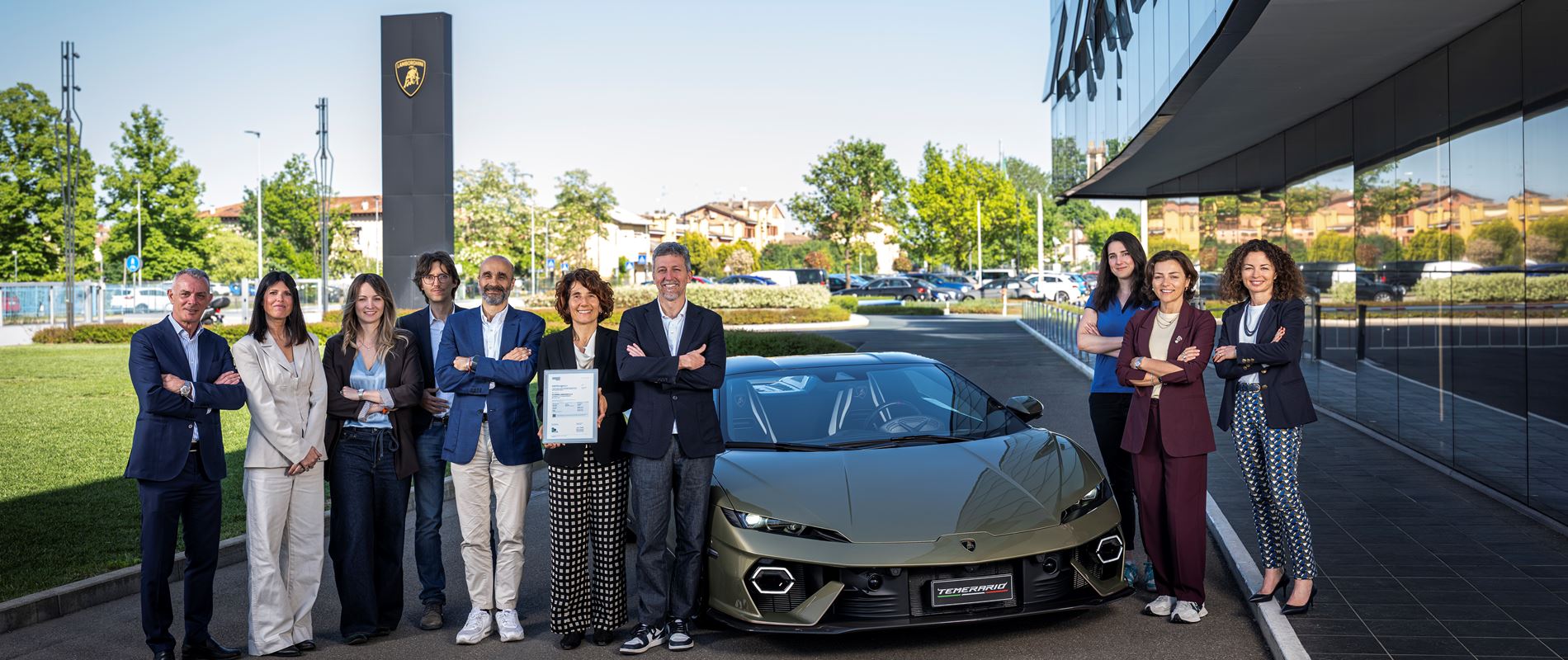 Automobili Lamborghini receives the ESG Recognition from DNV