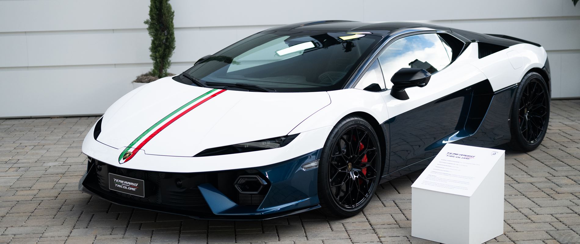 Lamborghini Temerario Tricolore a celebration of Italian excellence
