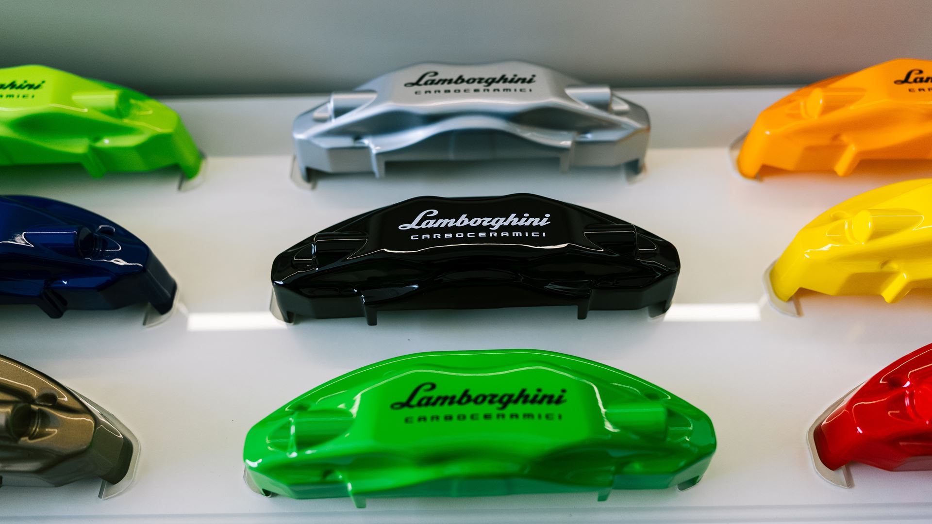 Guests mingling at the Lamborghini Cairo opening event.