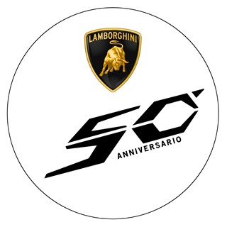 Lamborghini 50th Anniversary Logo