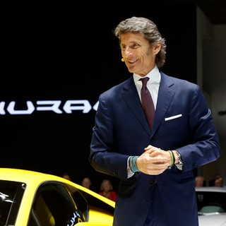 Lamborghini Press Conference at 2014 Geneva Motor Show