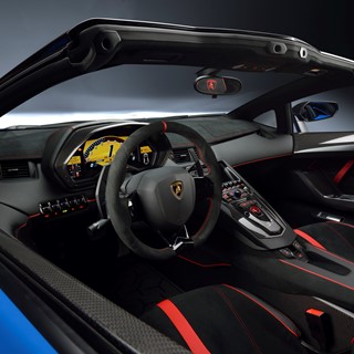 Lamborghini Aventador SV Roadster Interior Cockpit
