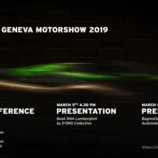 Geneva Motor show 2019 - Invitation