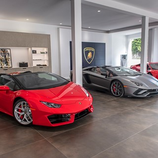 Lamborghini Beverly Hills Show Room
