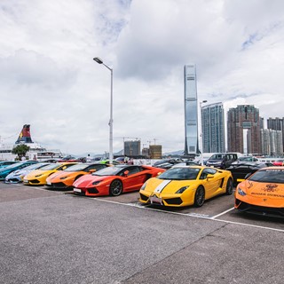 Colorful Lamborghini