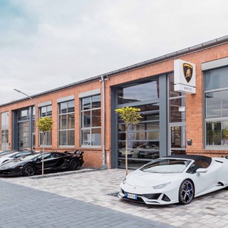 Automobili Lamborghini officially opens Germany's  largest showroom in Frankfurt