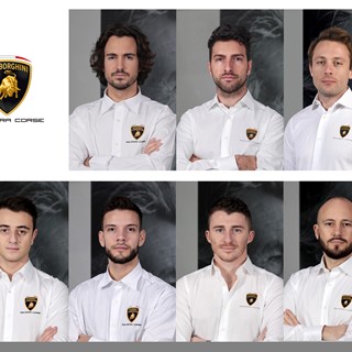 Lamborghini Squadra Corse Factory Drivers 2020