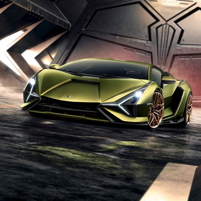 Lamborghini Sián - 3-4 Front