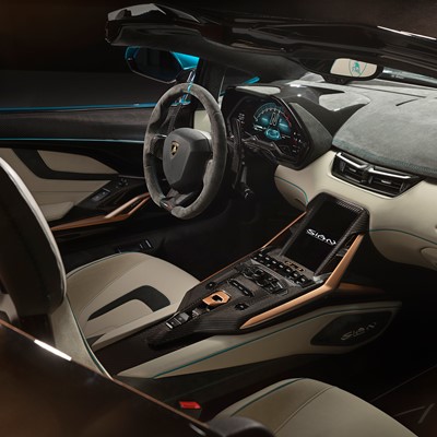 Lamborghini Sián Roadster - Interiors