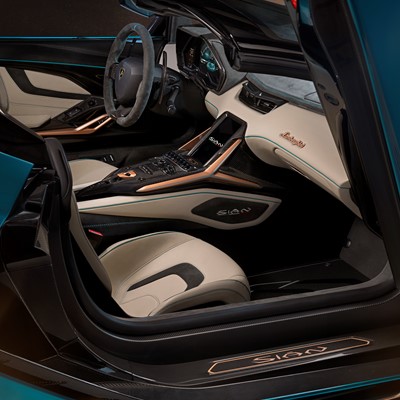 Lamborghini Sián Roadster - Interiors