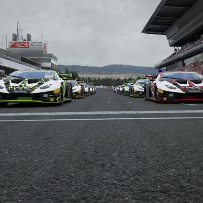 Lamborghini The Real Race - Final Starting Grid