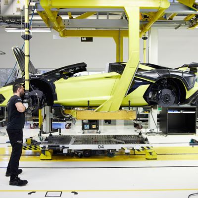 Automobili Lamborghini - Aventador Assembly Line