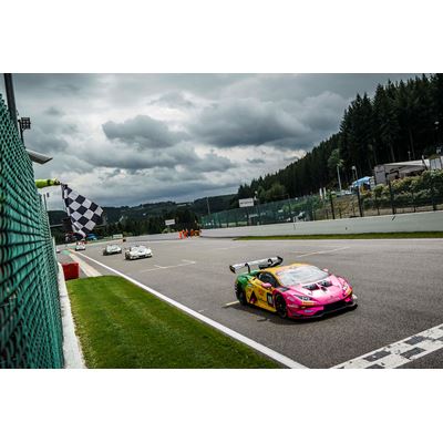 Lamborghini Super Trofeo Europa - Spa Gilardoni-Pulcini race finish