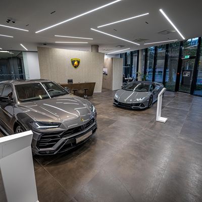 Lamborghini Tallinn celebrates official opening of redesigned showroom