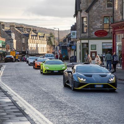Lamborghini Scotland Tour
