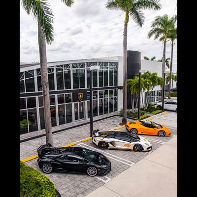 Lamborghini Miami Grand Opening