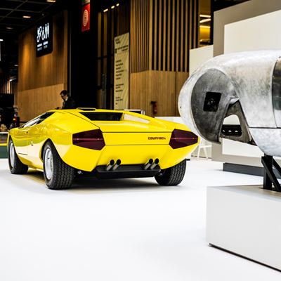 Polo Storico Lamborghini at Retromobile