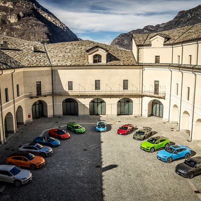 Lamborghini Winter Drive - Forte di Bard