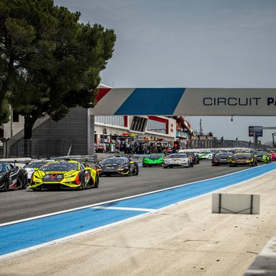 Lamborghini Super Trofeo Europe - Paul Ricard race 1 start
