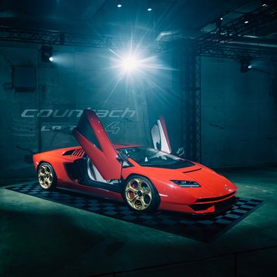 Automobili Lamborghini New Countach Showcase Venue