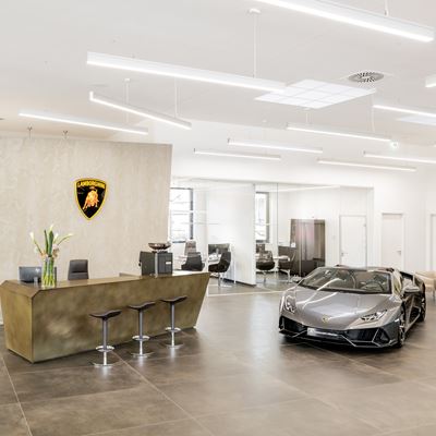 Lamborghini Munich Showroom