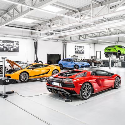Lamborghini Munich Workshop