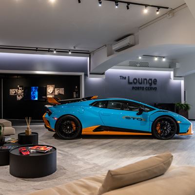 Lamborghini Huracán STO at the Lamborghini Lounge