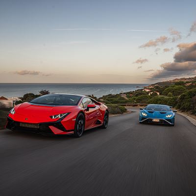Lamborghini Huracán Tecnica and STO