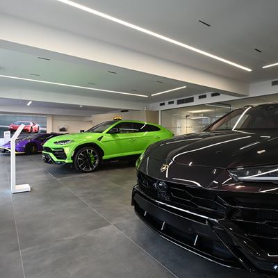 Lamborghini Prague Opening