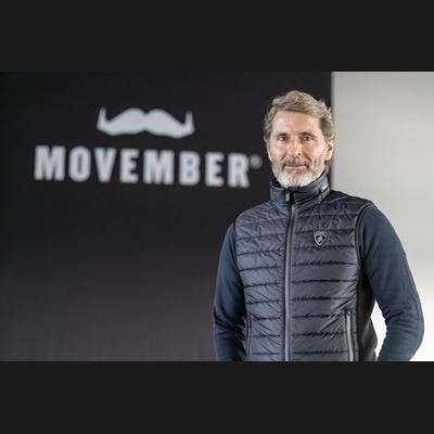 Stephan Winkelmann, Automobili Lamborghini Chairman and CEO at Movember Silverstone