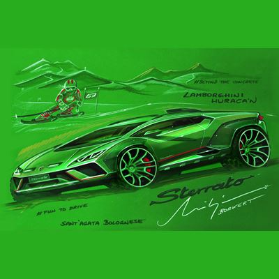 Huracán Sterrato Sketch