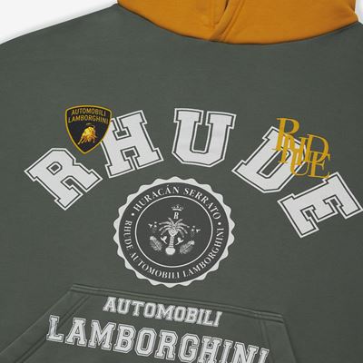 Rhude x Lamborghini Crest Hoodie - Detail