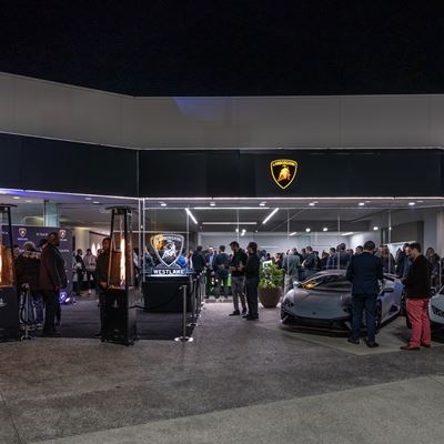 Lamborghini Westlake Grand Reopening Event