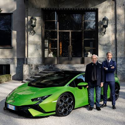 Diego Della Valle, Presidente e CEO del Gruppo Tod’s e Stephan Winkelmann Chairman e CEO di Automobili Lamborghini