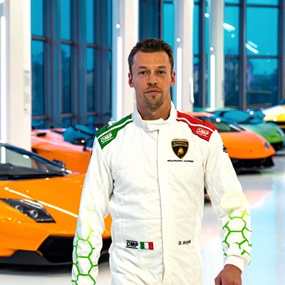 Lamborghini Factory Driver Daniil Kvyat