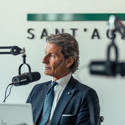 Lamborghini Podcast Episode Behind the Scenes