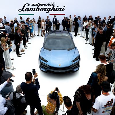 Lamborghini Unveils All Electric 4th Model Concept During The Quail