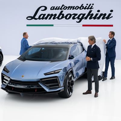 Lamborghini Unveils All Electric 4th Model Concept During The Quail