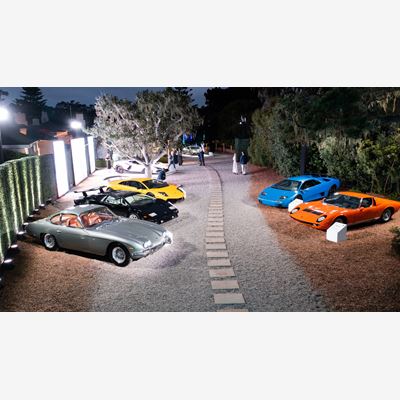 Lamborghini Celebrates 60th Anniversary at Private Lounge During Monterey Car Week 2023