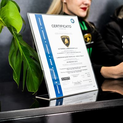 Lamborghini World Finals 2023 awarded ISO 20121 certification