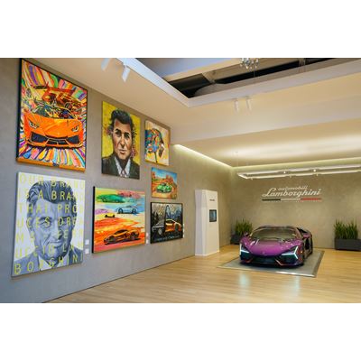 Lamborghini 60th Art Gallery