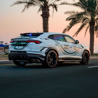 Urus Performante Dubai Police car