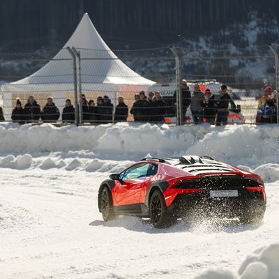 Lamborghini Ice Race