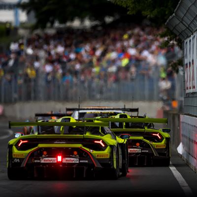 Lamborghini GT3 DTM SSR Performance action