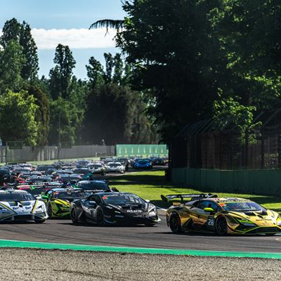 Lamborghini Super Trofeo Europe race start