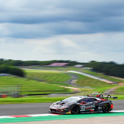 Lamborghini takes fifth British GT Championship win of the year at Donington Park